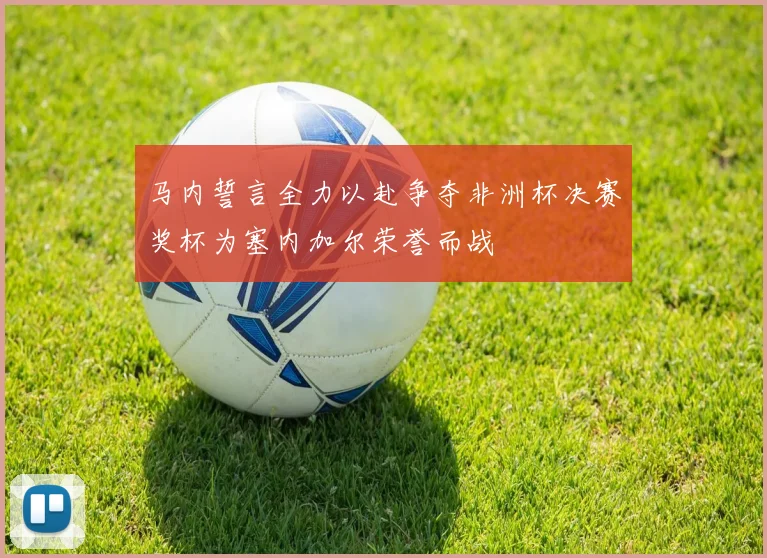 马内誓言全力以赴争夺非洲杯决赛奖杯为塞内加尔荣誉而战